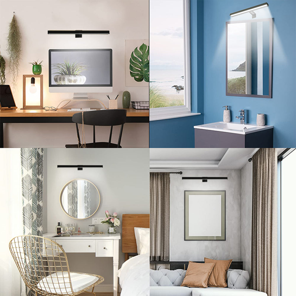 INTELIVE Wireless Rechargeable Picture Light with Remote, Painting Light with 3 Lighting Colors, Art Light for Paintings, Full Metal Picture Wall Light for Picture Gallery Dart